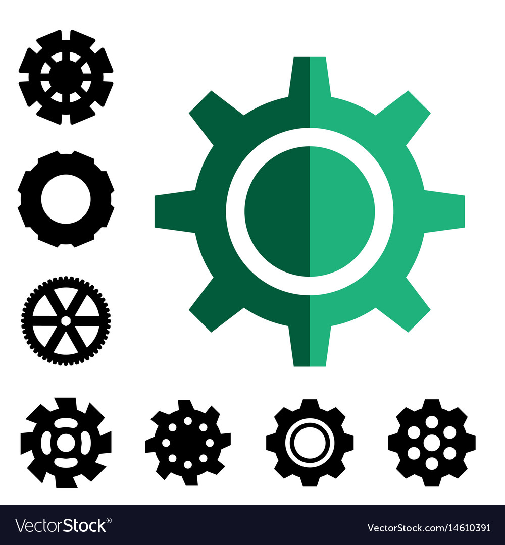 Gear Or Cog Icon Royalty Free Vector Image Vectorstock