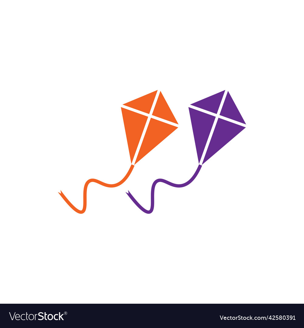 Kite Logo Royalty Free Vector Image VectorStock