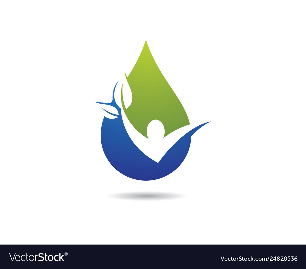 Water Drop Symbol Royalty Free Vector Image VectorStock