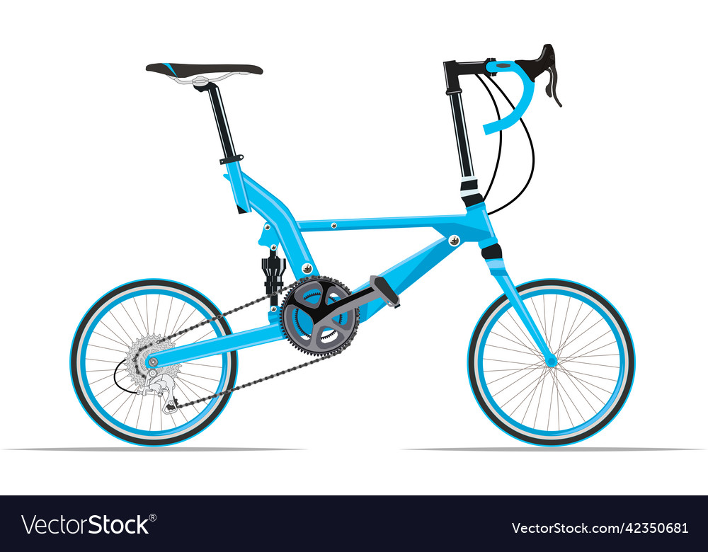 Bicycle Realistic Royalty Free Vector Image VectorStock