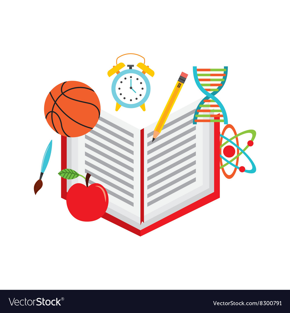 Education Concept Design Royalty Free Vector Image