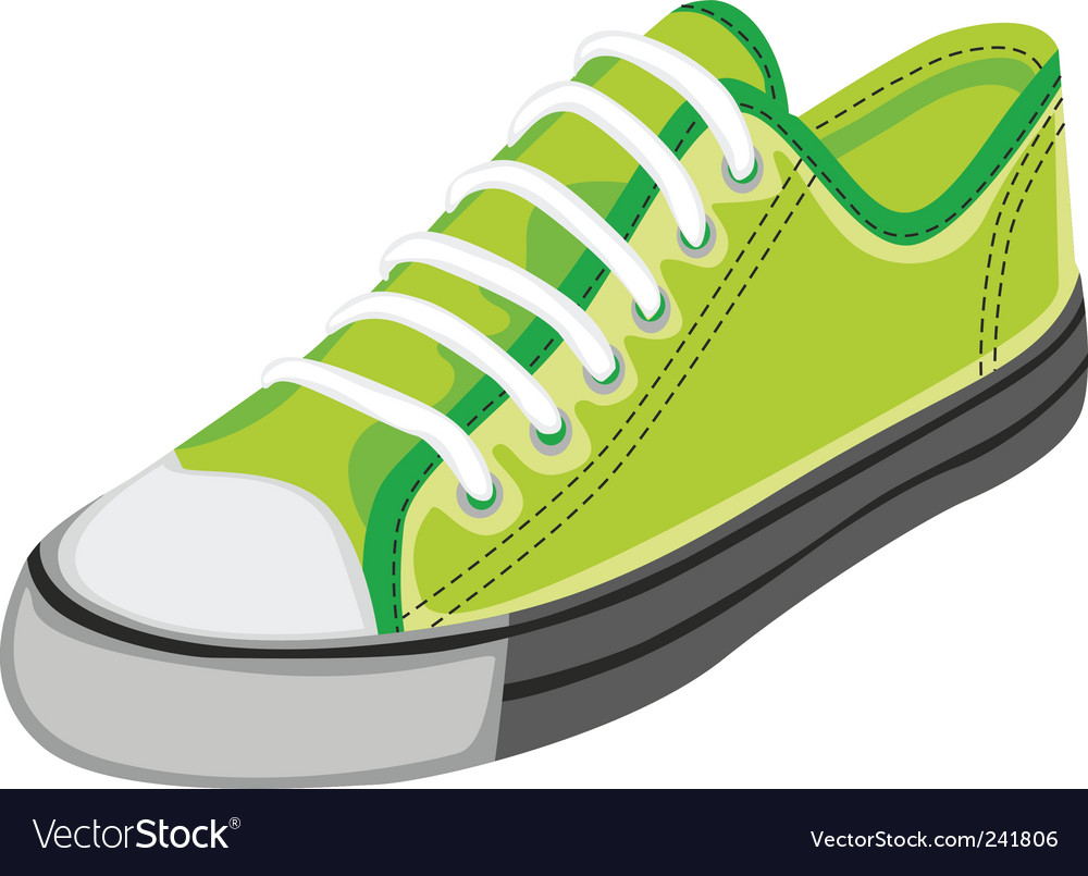 Sports Shoe Royalty Free Vector Image Vectorstock