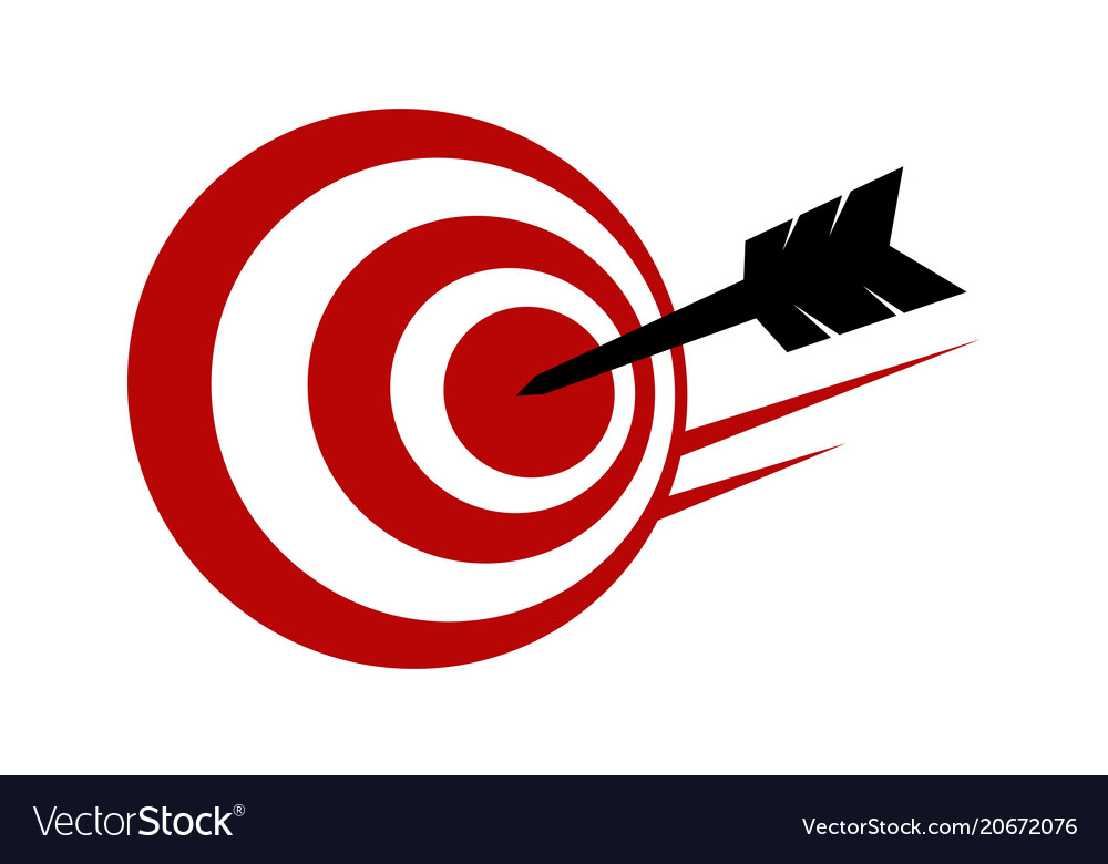 Business Target Royalty Free Vector Image Vectorstock