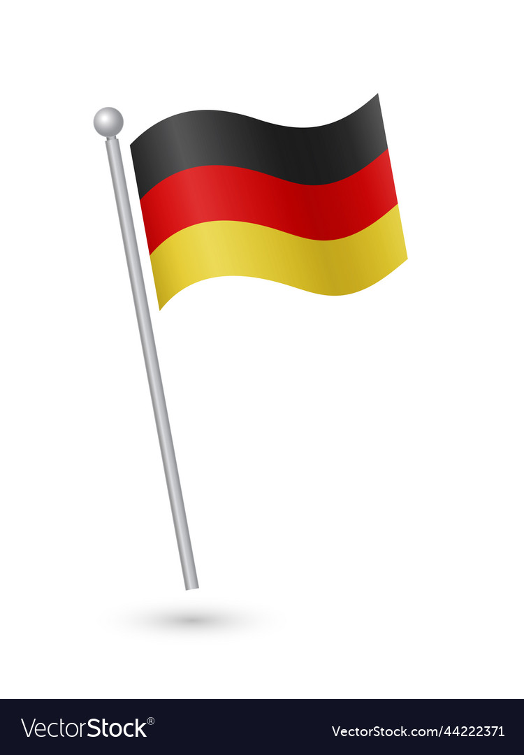 Germany Flag Royalty Free Vector Image VectorStock