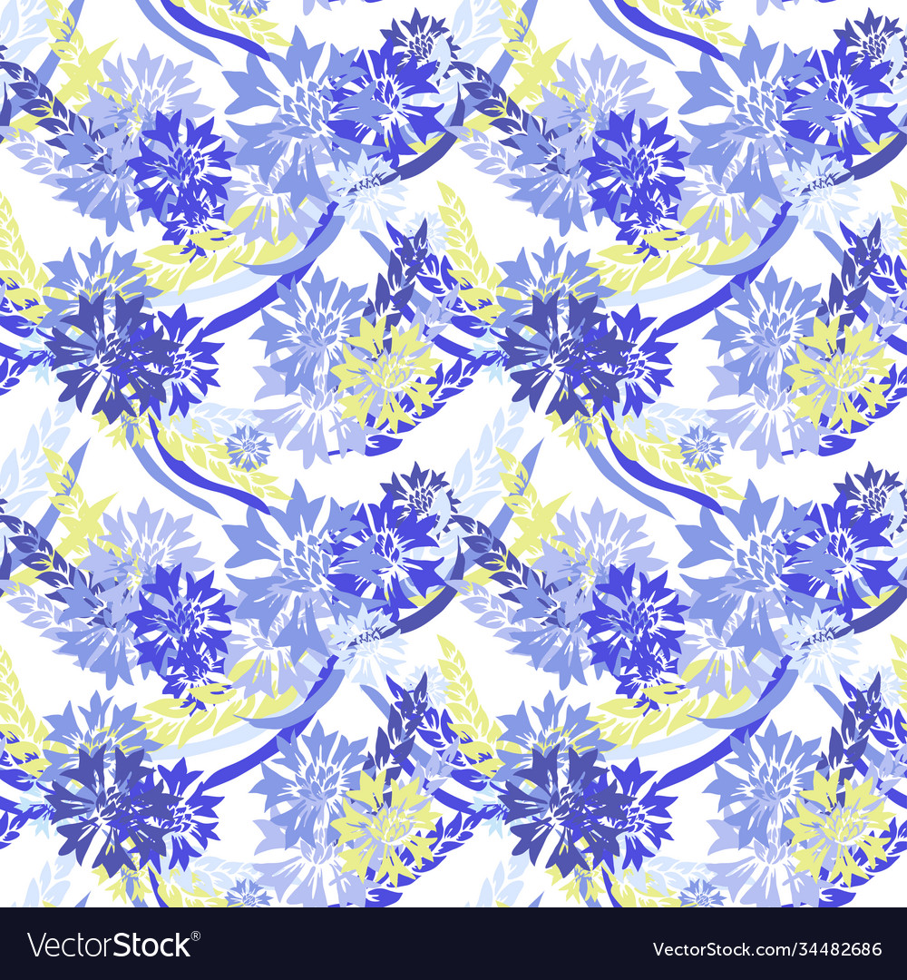 Floral Seamless Pattern Royalty Free Vector Image