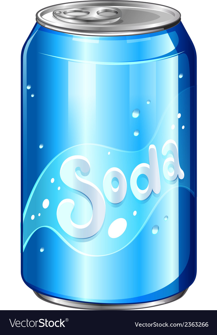 A Can Soda Royalty Free Vector Image Vectorstock