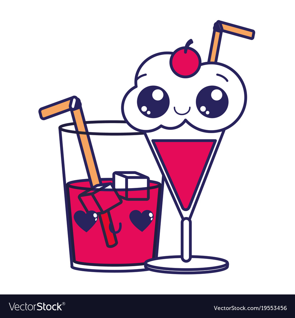 Soda And Milkshake Design Royalty Free Vector Image