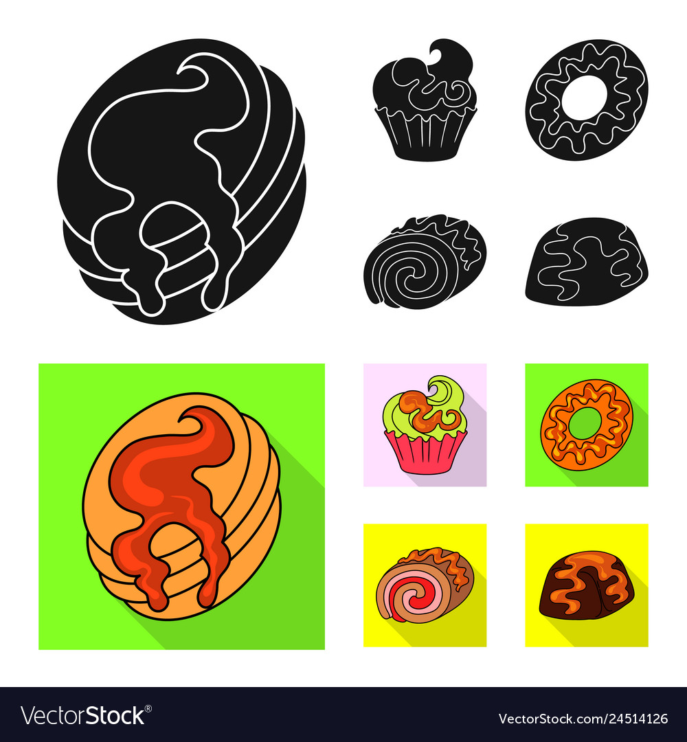 Design Of Confectionery And Culinary Symbol Vector Image