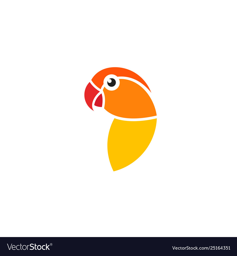 Lovebird Royalty Free Vector Image Vectorstock