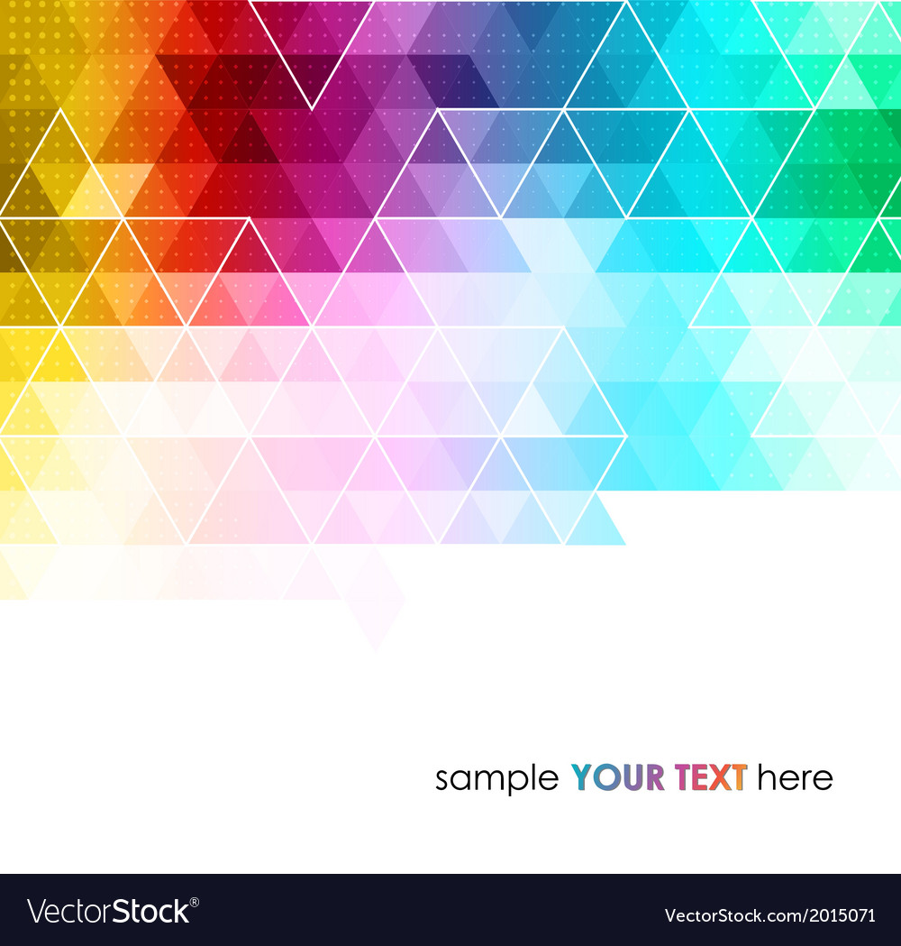 Abstract Colorful Geometric Background Royalty Free Vector