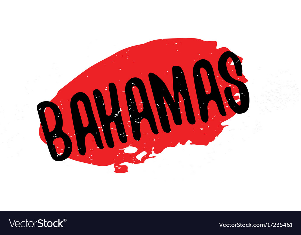 Bahamas Rubber Stamp Royalty Free Vector Image