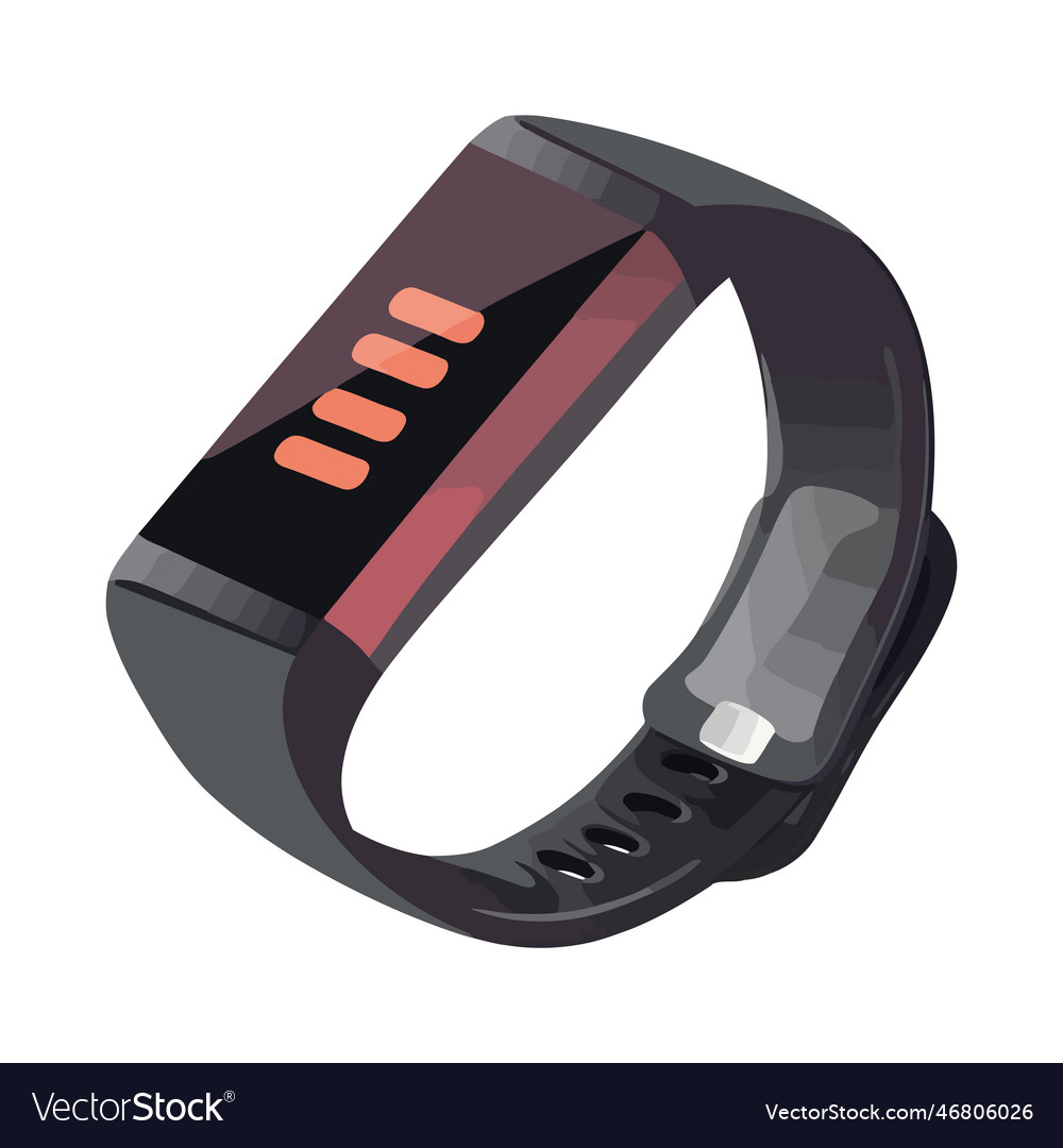 Fashion Technology Smart Watch Royalty Free Vector Image