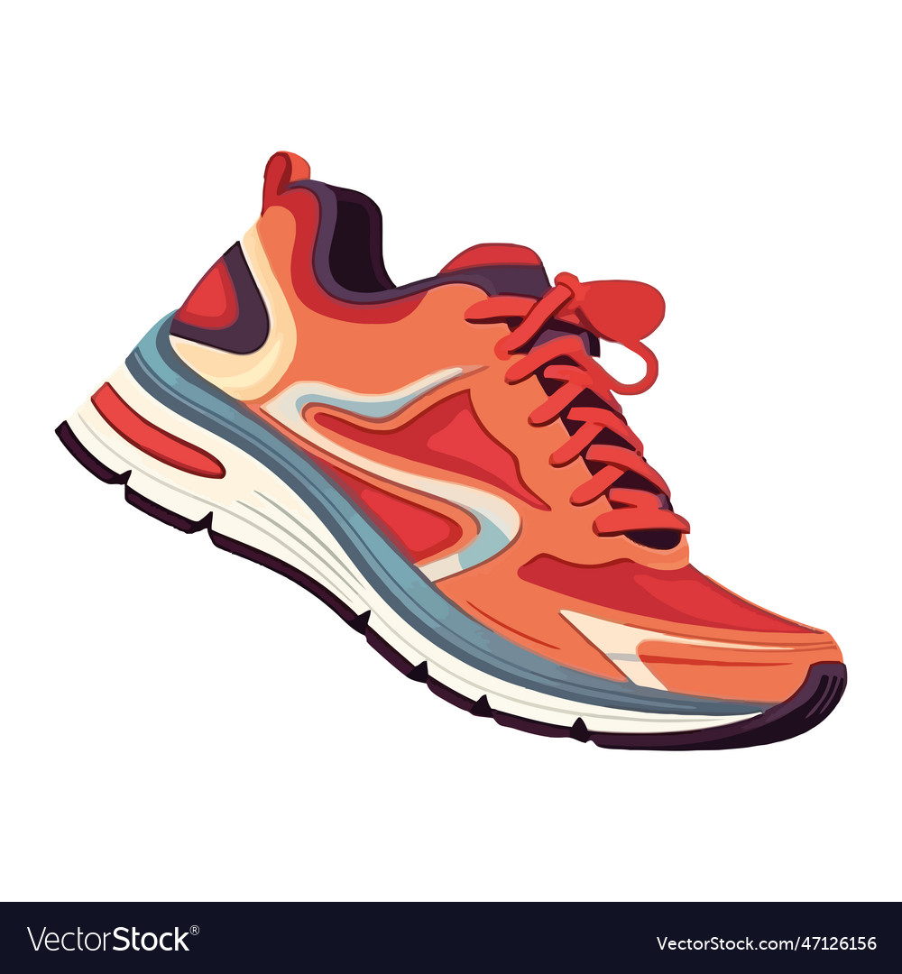 Modern Sports Shoe Royalty Free Vector Image Vectorstock