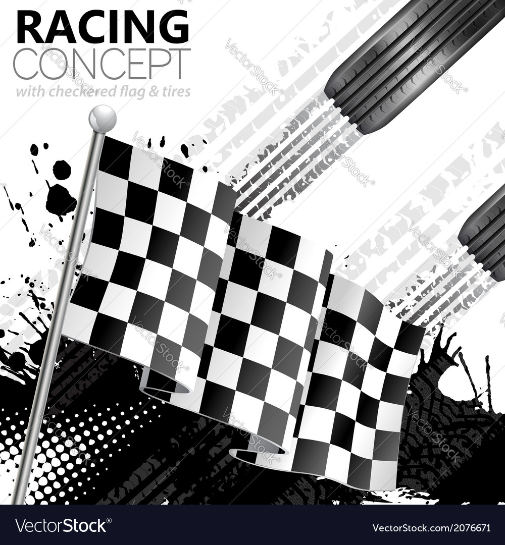 Racing Royalty Free Vector Image VectorStock