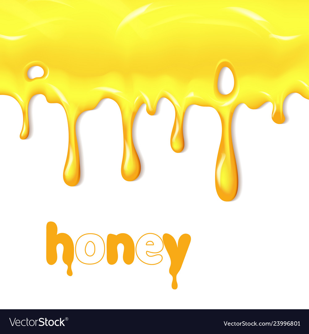 Dripping honey