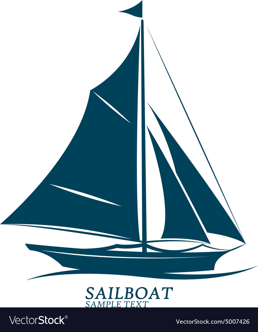 Sailboats Royalty Free Vector Image VectorStock