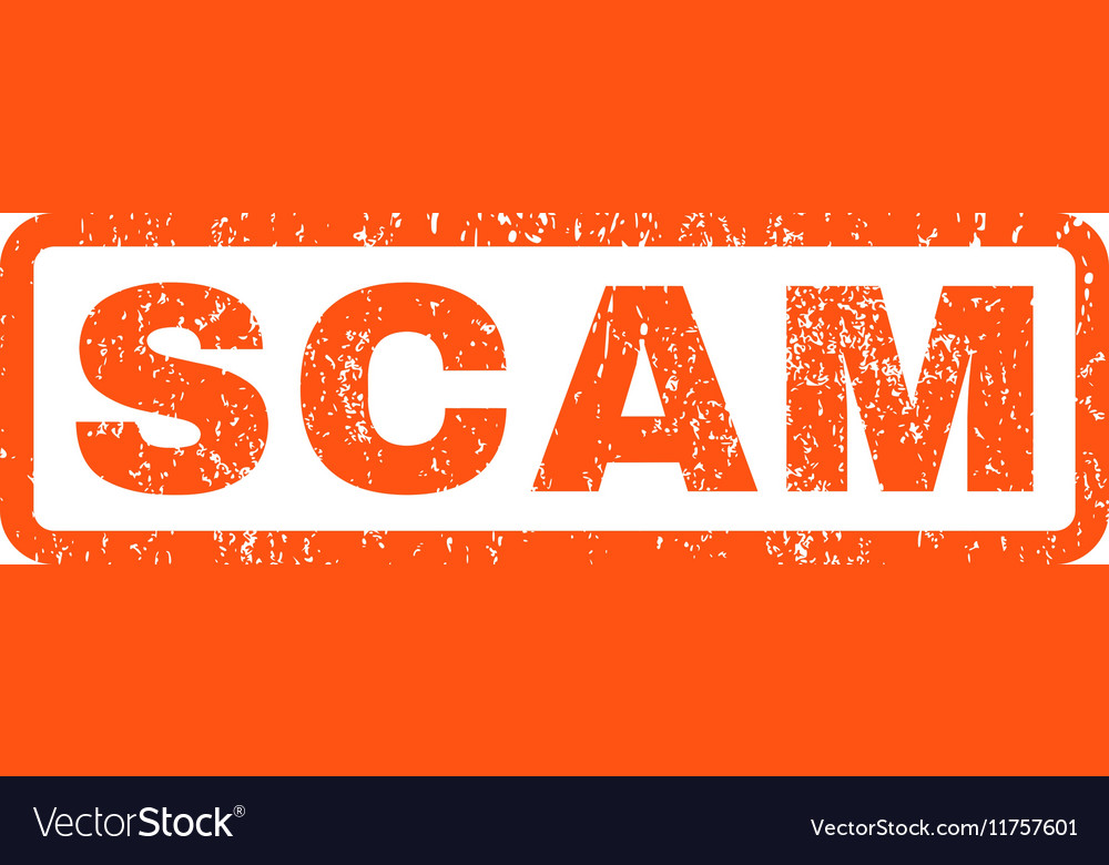 Scam Rubber Stamp Royalty Free Vector Image VectorStock