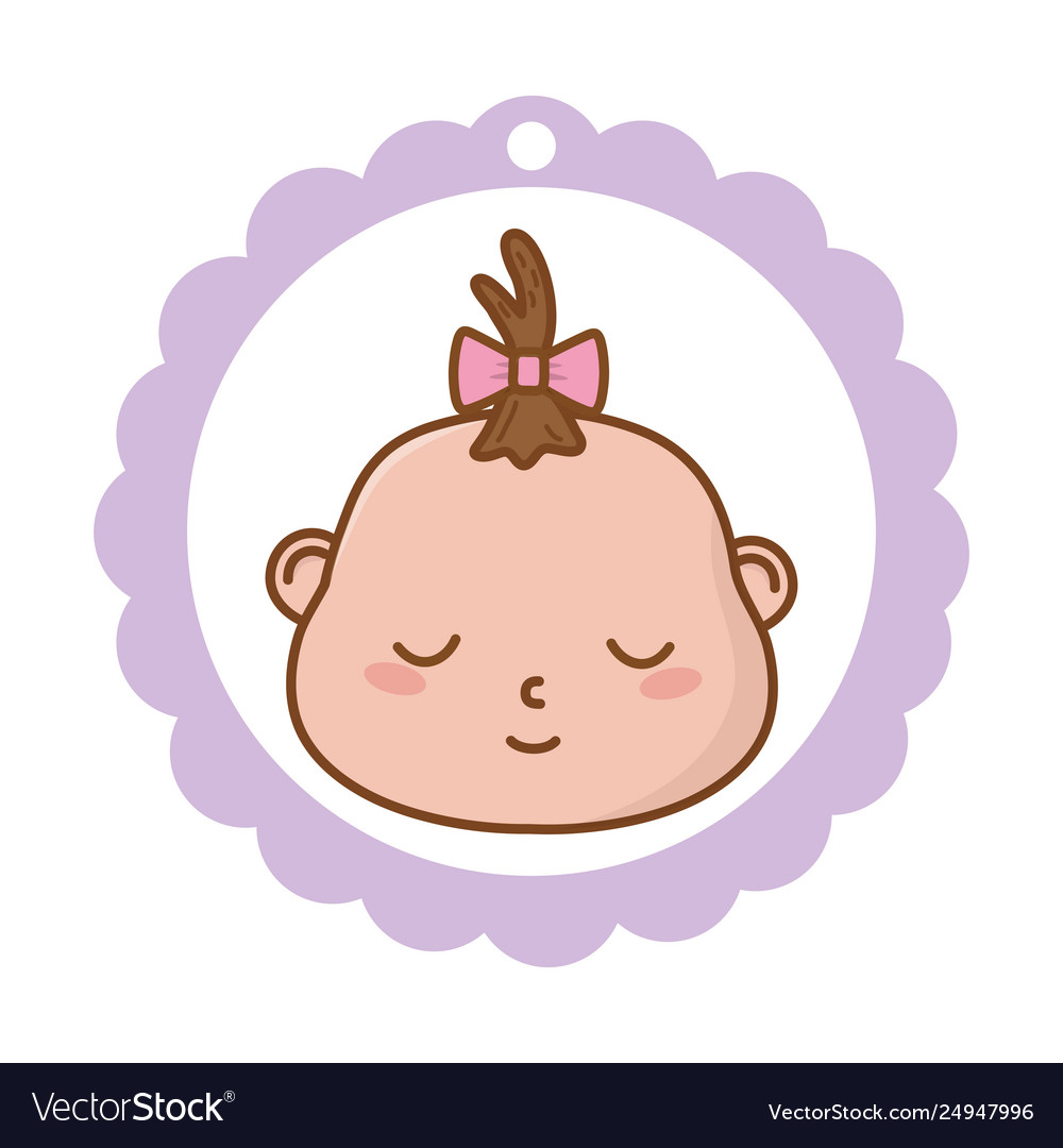 Cute Baby Shower Cartoon Royalty Free Vector Image