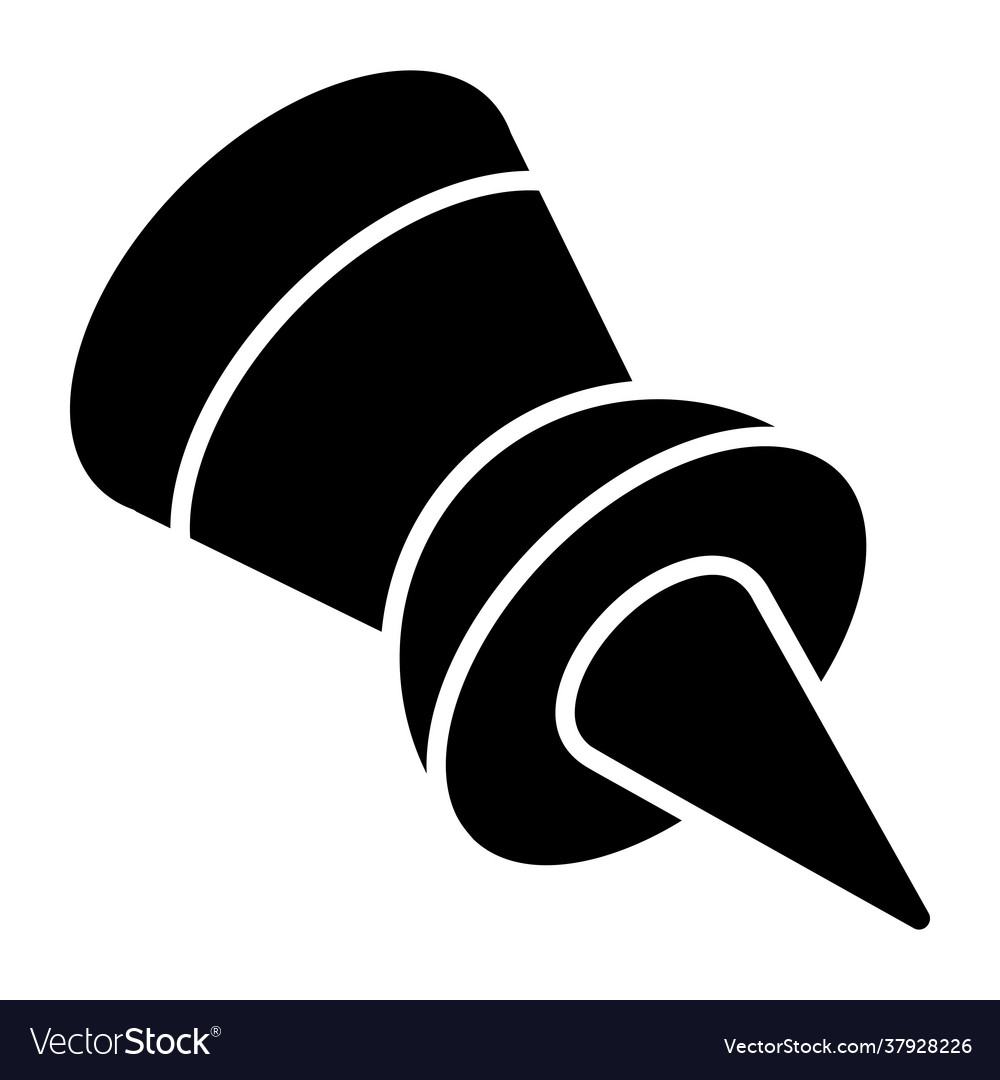 Pushpin Royalty Free Vector Image Vectorstock