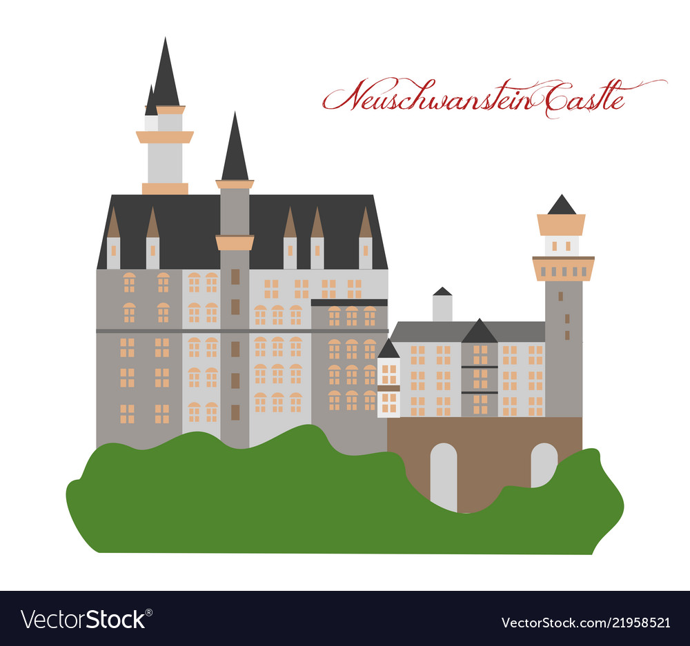 Neuschwanstein Castle Clipart Gonzaleschurchofchrist Org