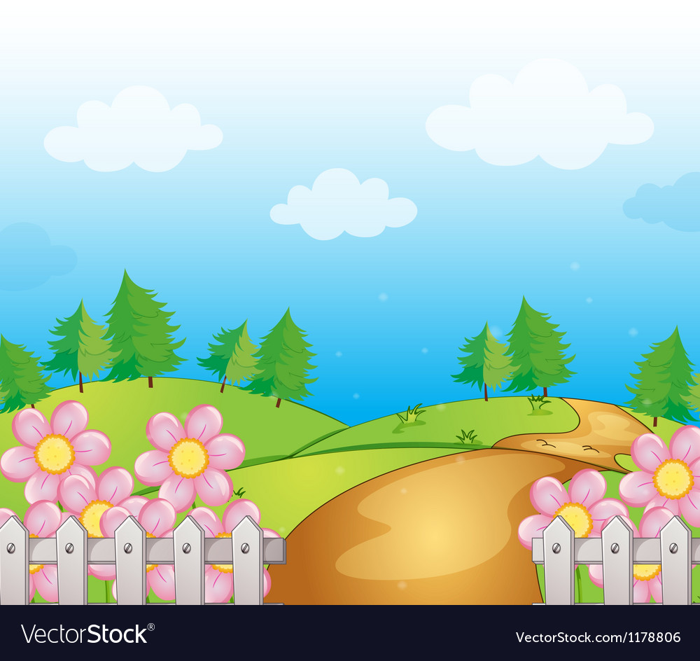 A Road Royalty Free Vector Image Vectorstock