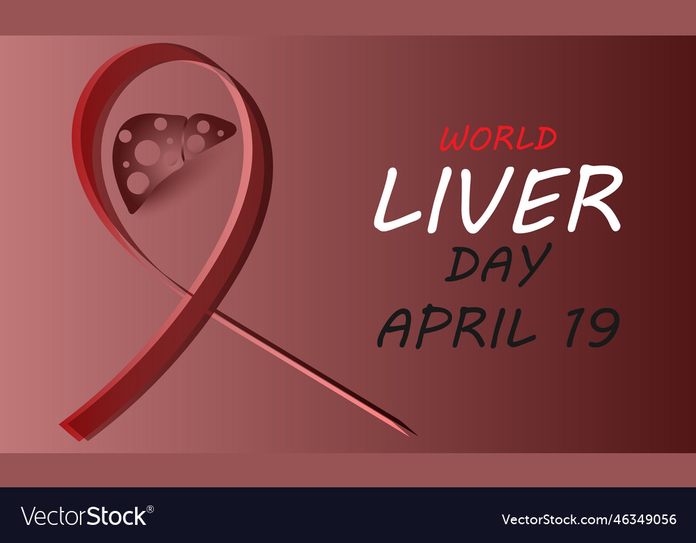 World Liver Day Royalty Free Vector Image VectorStock