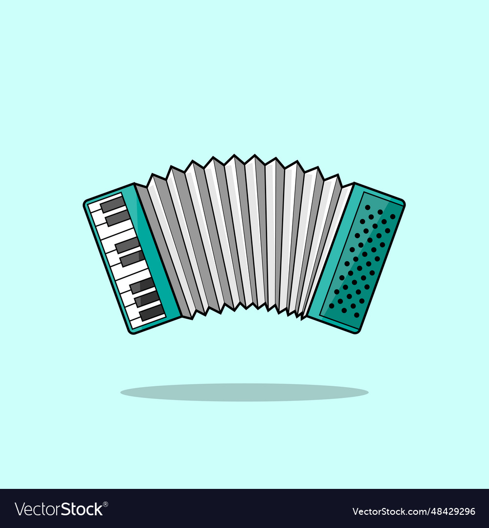 Accordion Royalty Free Vector Image VectorStock