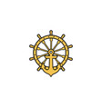 Anchor Nautical Maritime Sea Ocean Boat A Vector Image