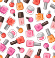 Colorful Cartoon Nail Polish Royalty Free Vector Image