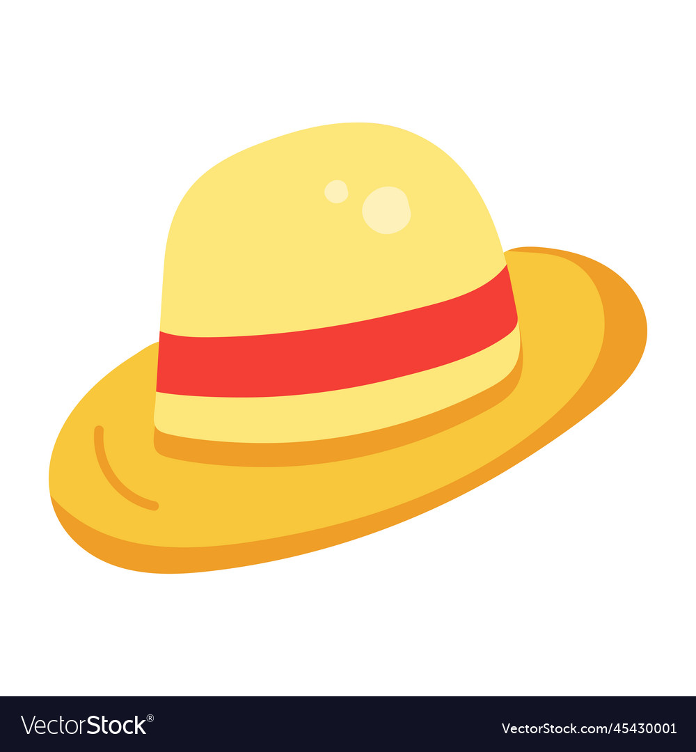 Farmer hat Royalty Free Vector Image - VectorStock