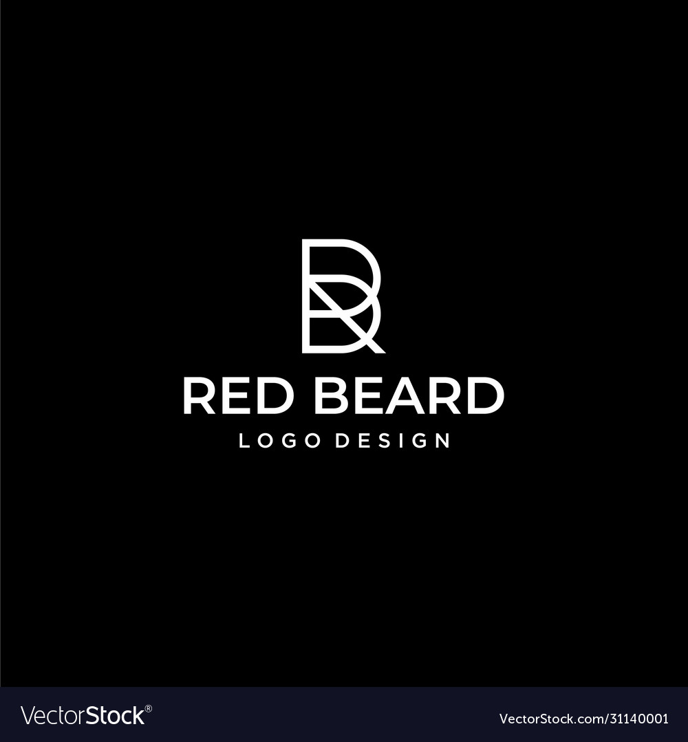 Rb logo Royalty Free Vector Image - VectorStock