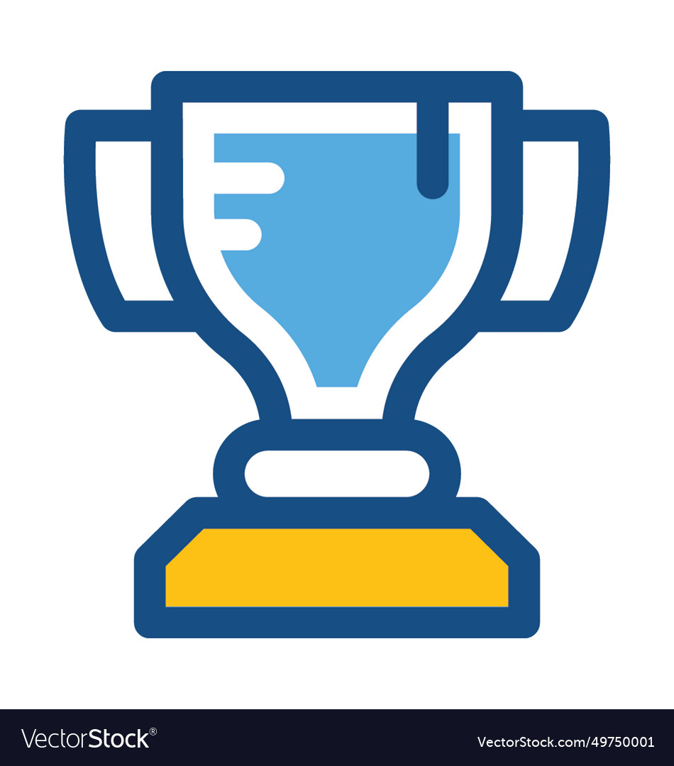 Trophy icon Royalty Free Vector Image - VectorStock