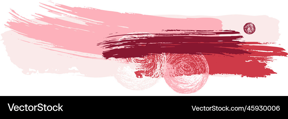 Brush stroke composition element stock Royalty Free Vector