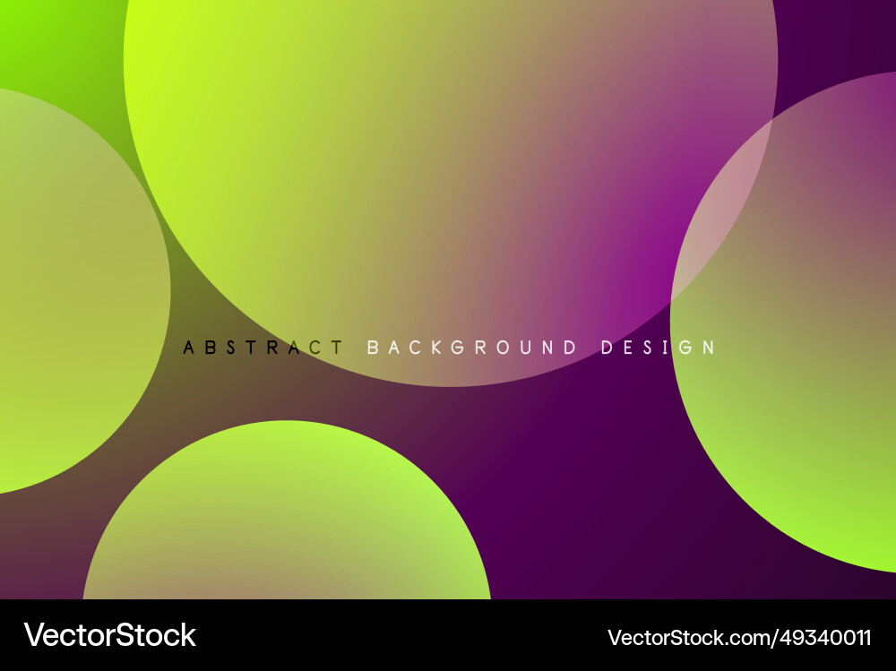 Abstract tech circles background Royalty Free Vector Image