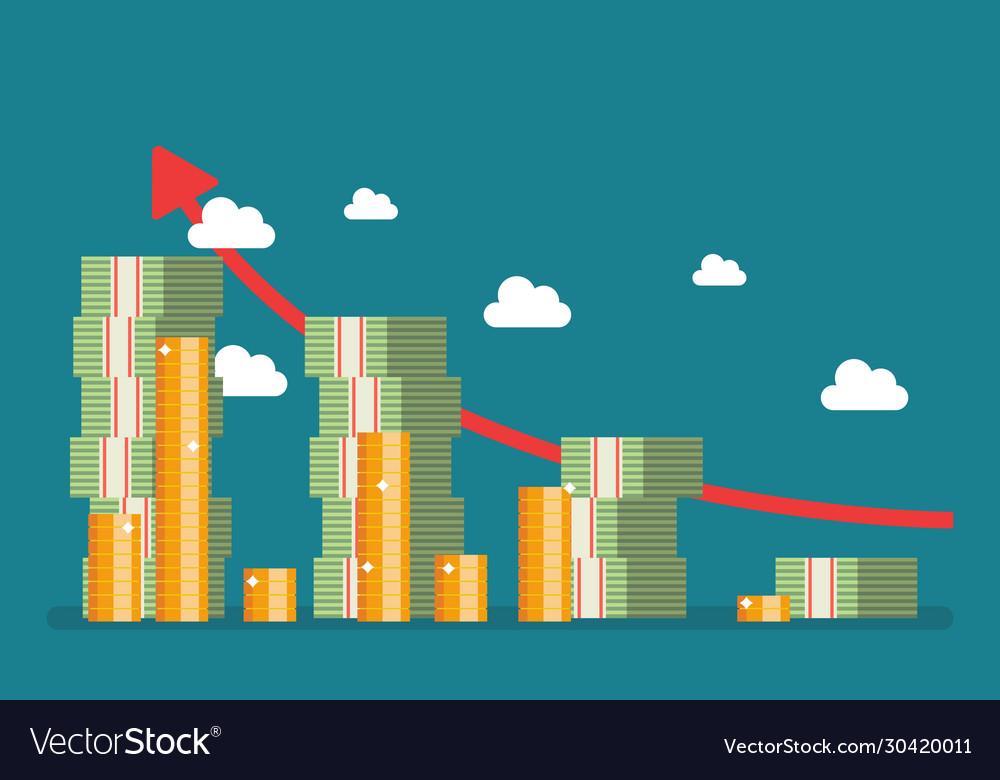 Gross domestic product concept Royalty Free Vector Image