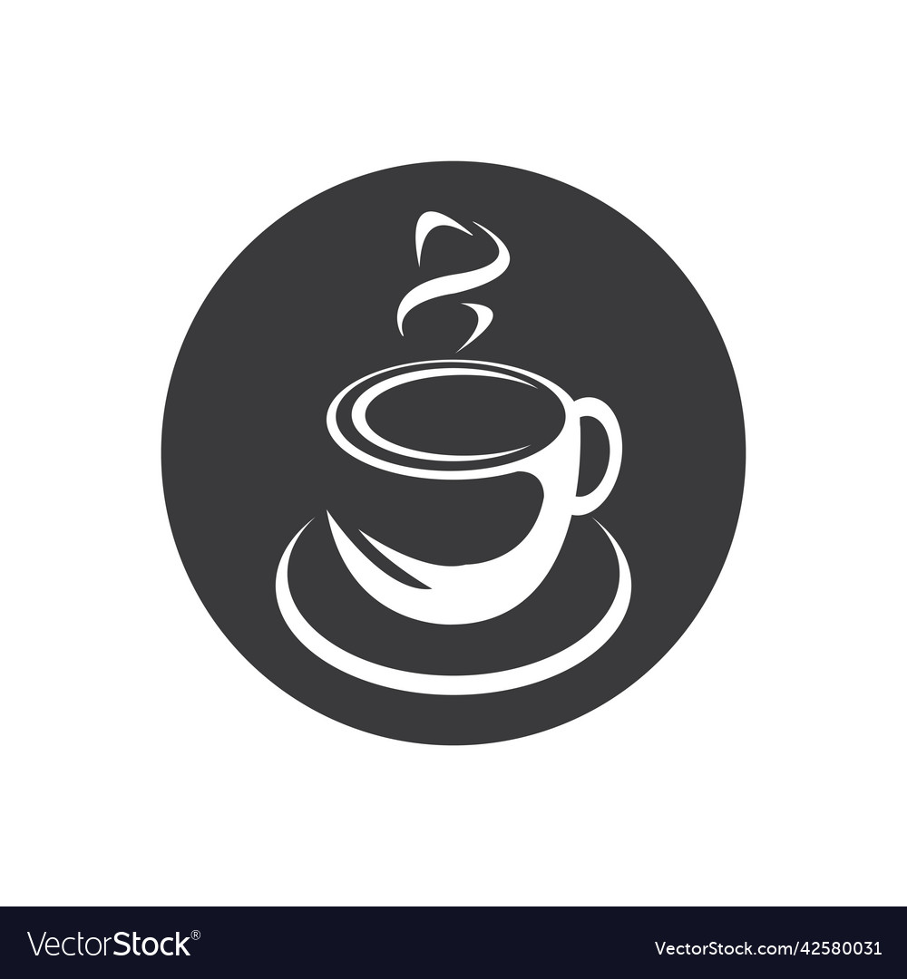 Coffee cup logo Royalty Free Vector Image - VectorStock