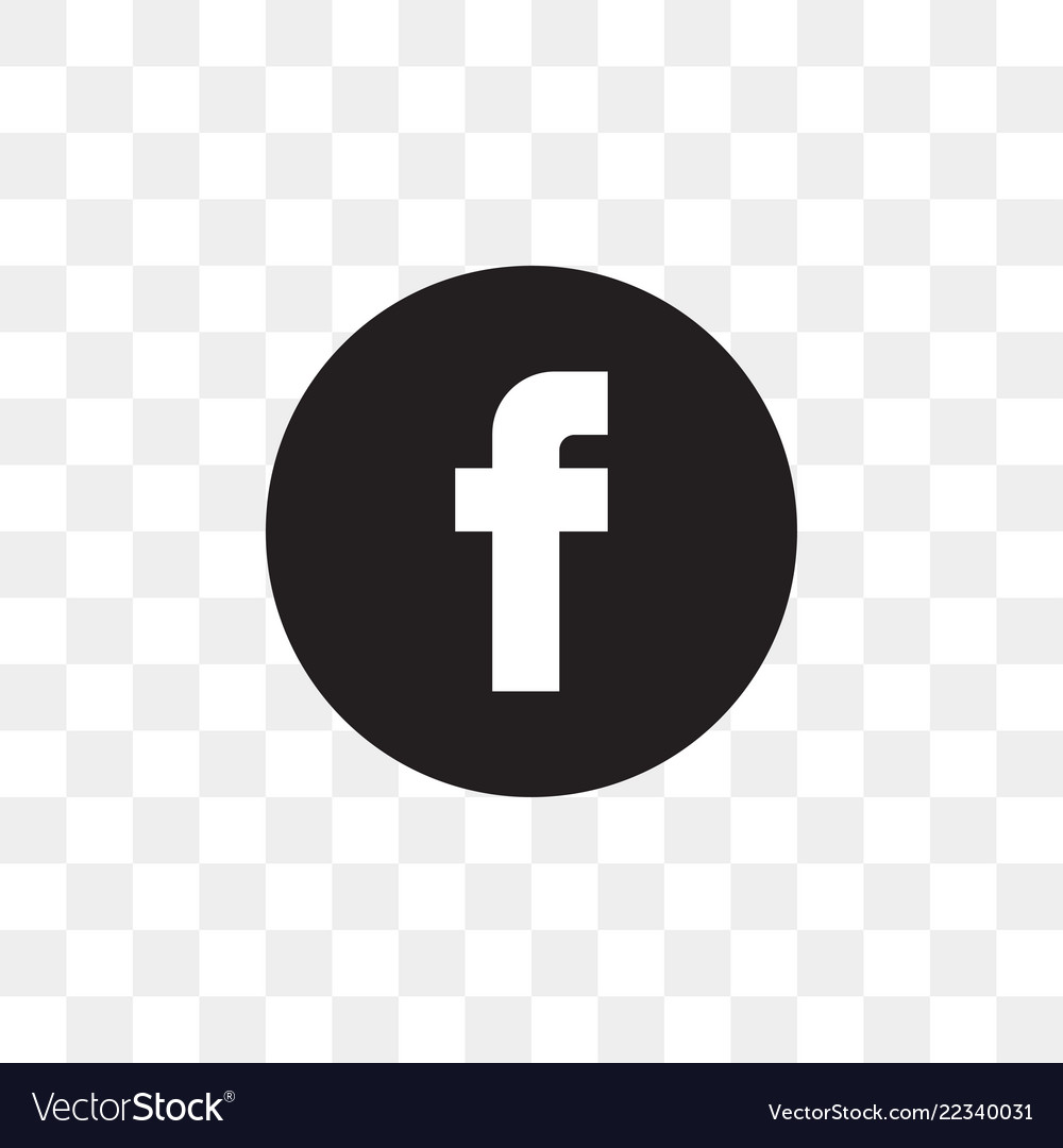 Facebook Social Media Icon Design Template Vector Image