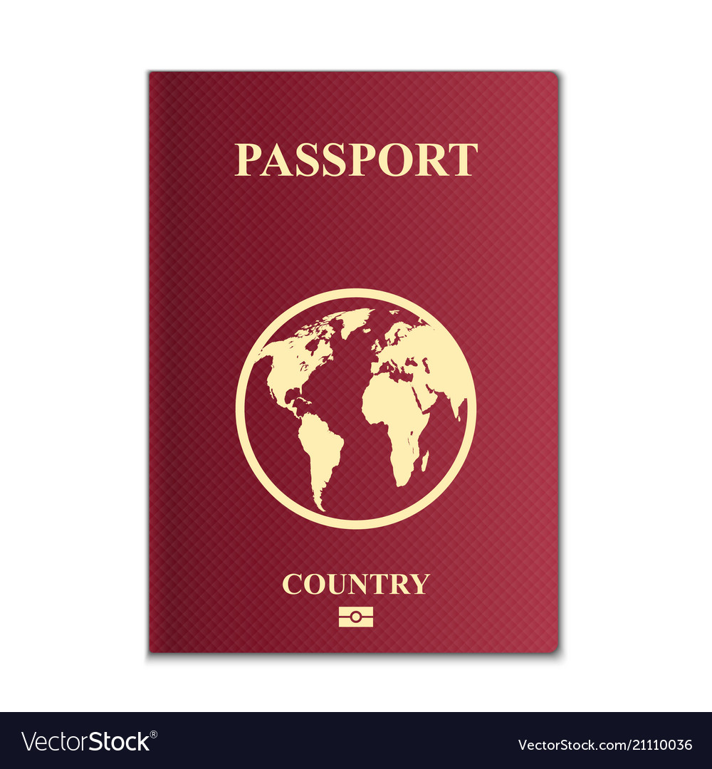 Creative passports Royalty Free Vector Image - VectorStock