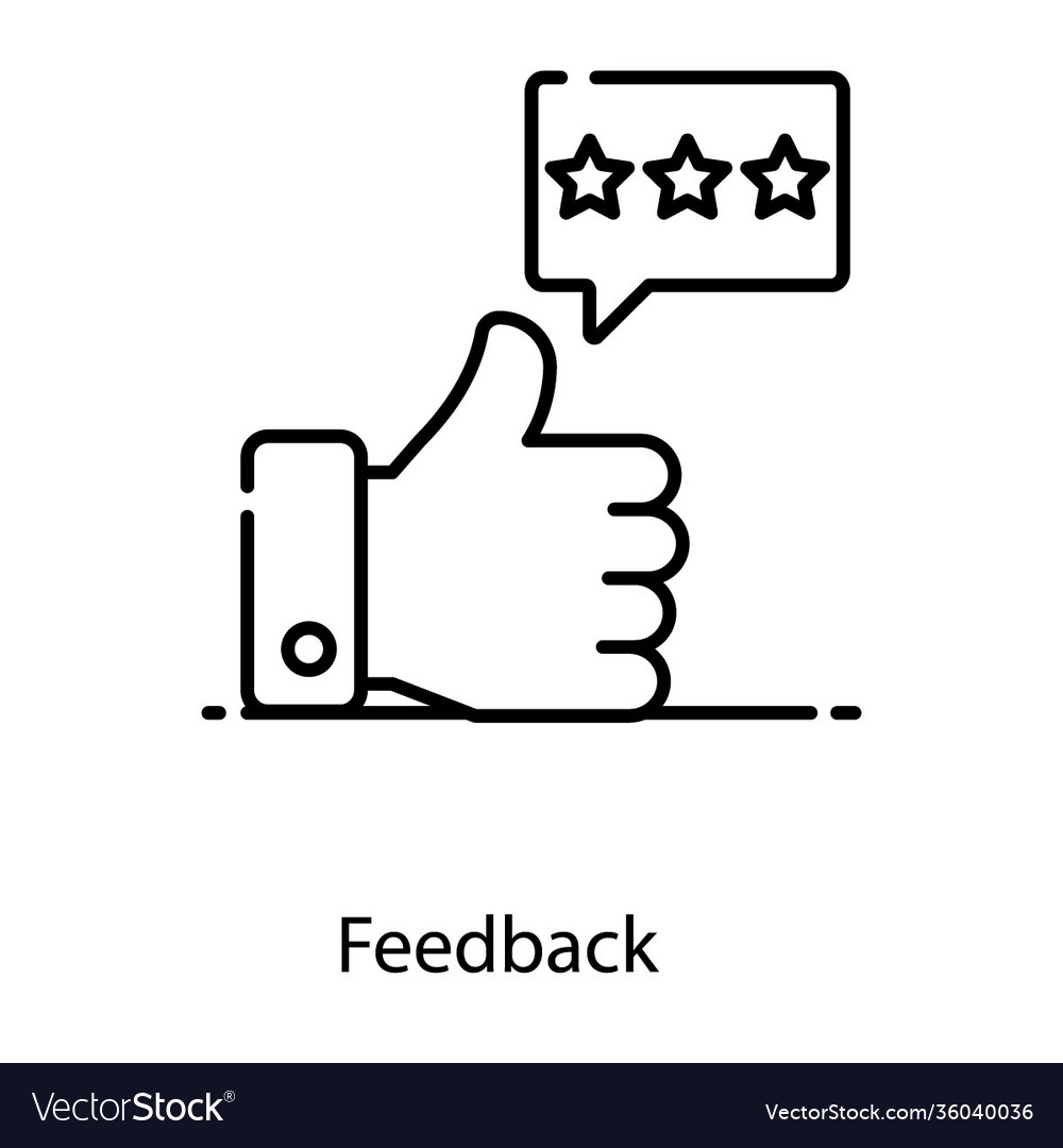Feedback Royalty Free Vector Image - VectorStock