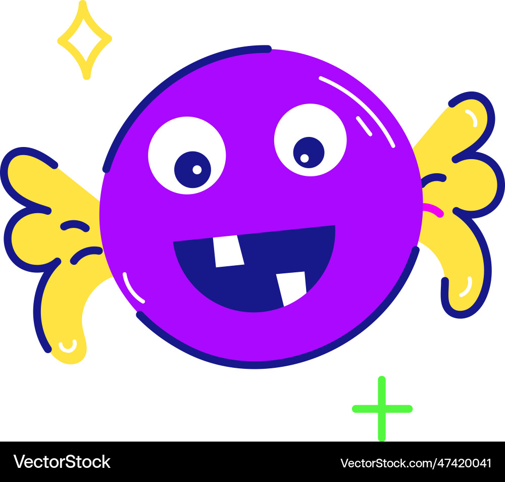 Halloween candy Royalty Free Vector Image - VectorStock