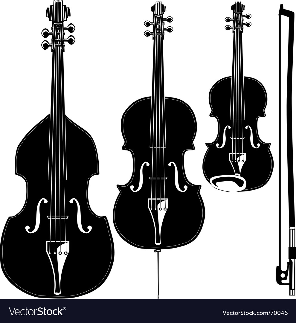 Stringed Instruments Royalty Free Vector Image Stringed Instruments Royalty Free Vector Image