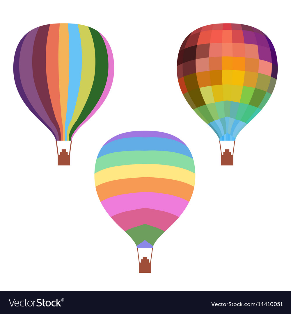 How to Draw a Hot Air Balloon - A Colorful Air Balloon Drawing