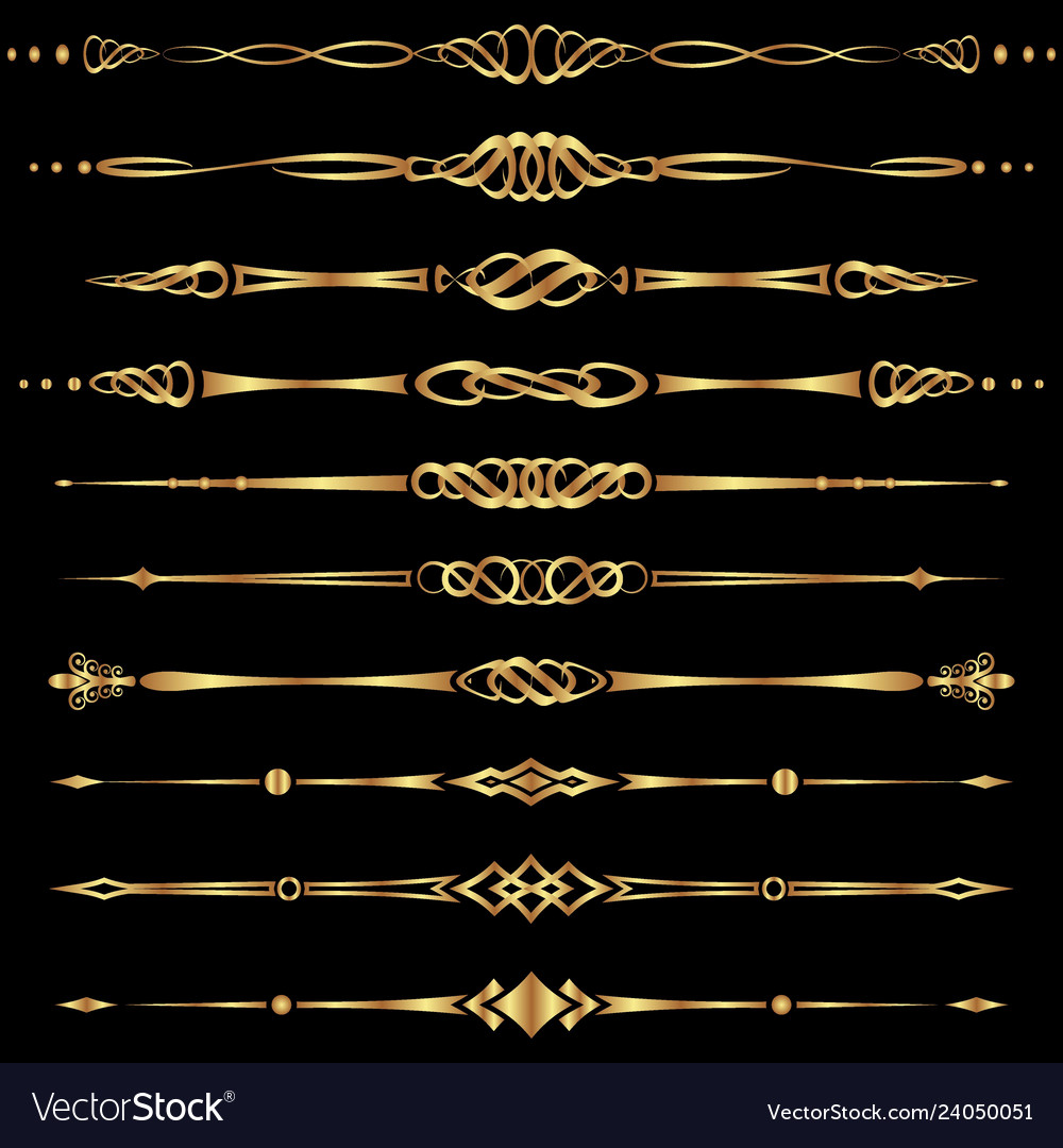 Dividers Royalty Free Vector Image - VectorStock