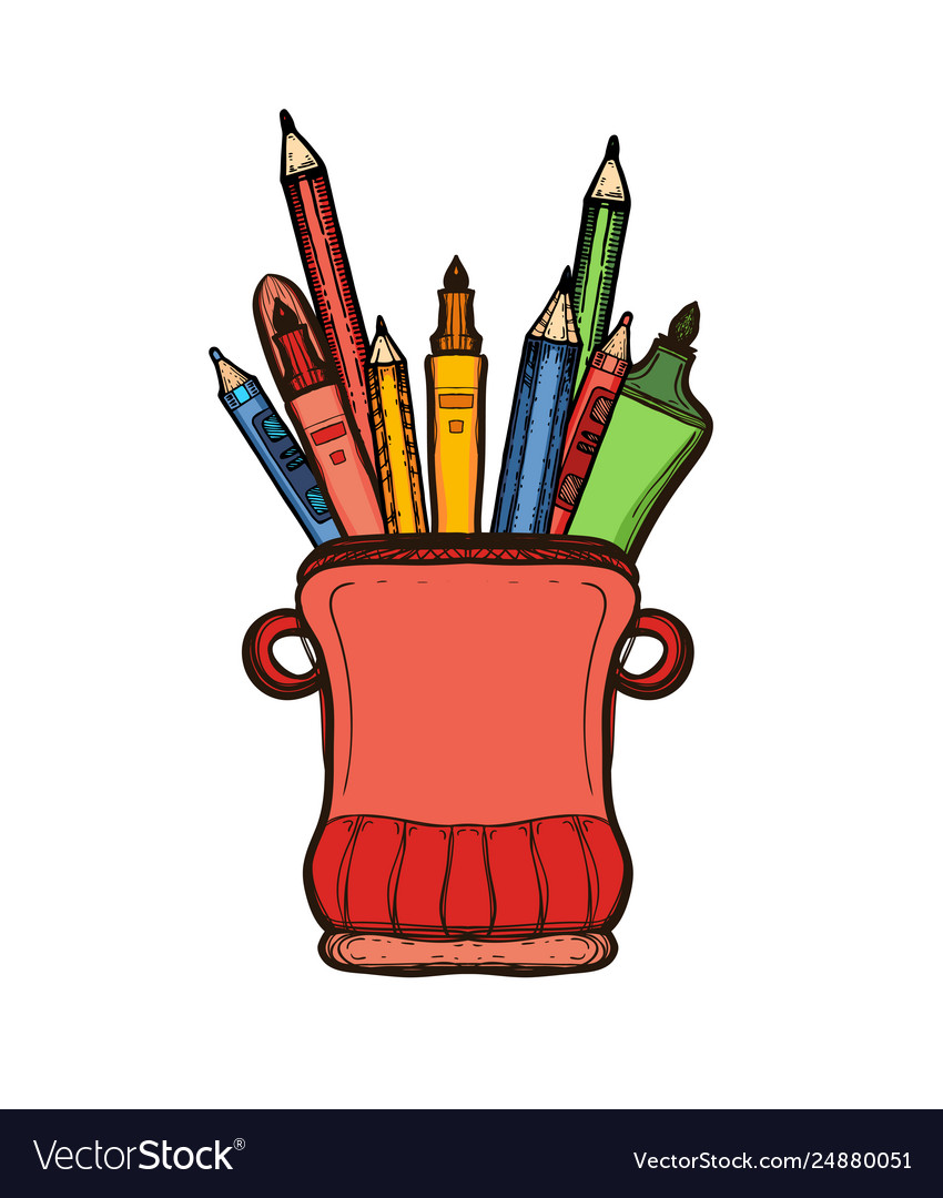 pencil container