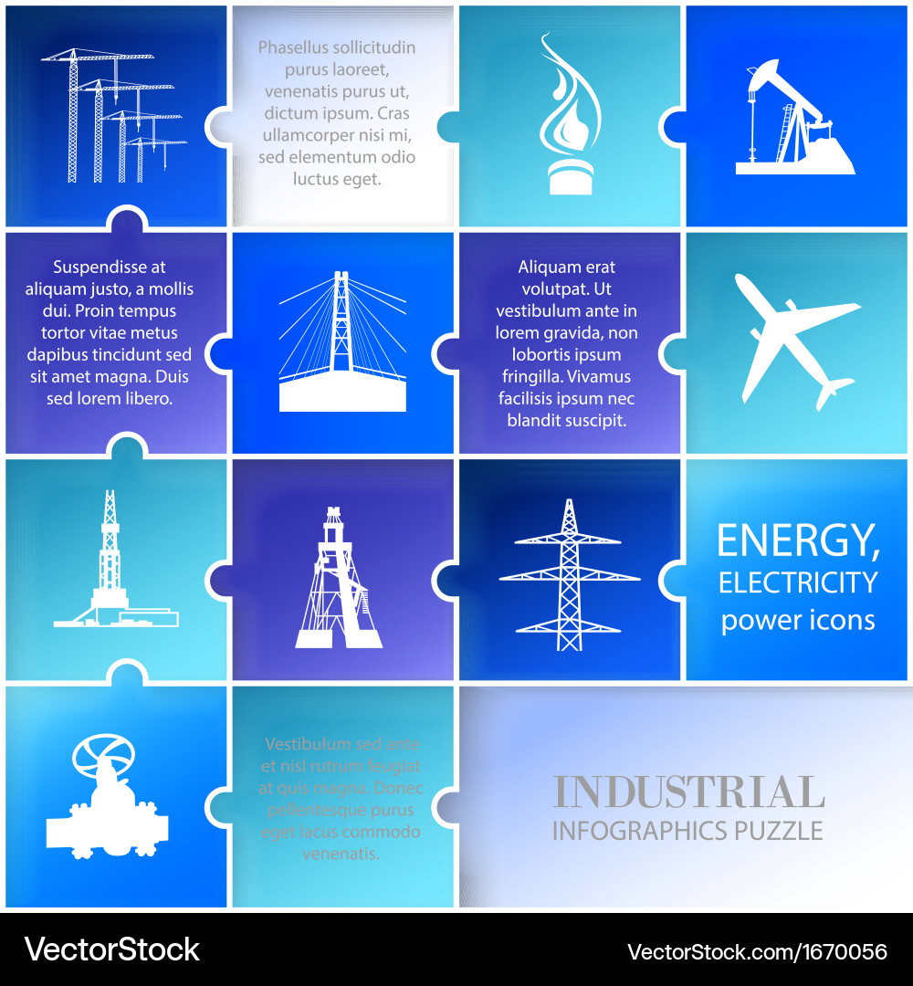 Flat layout infographic design Royalty Free Vector Image