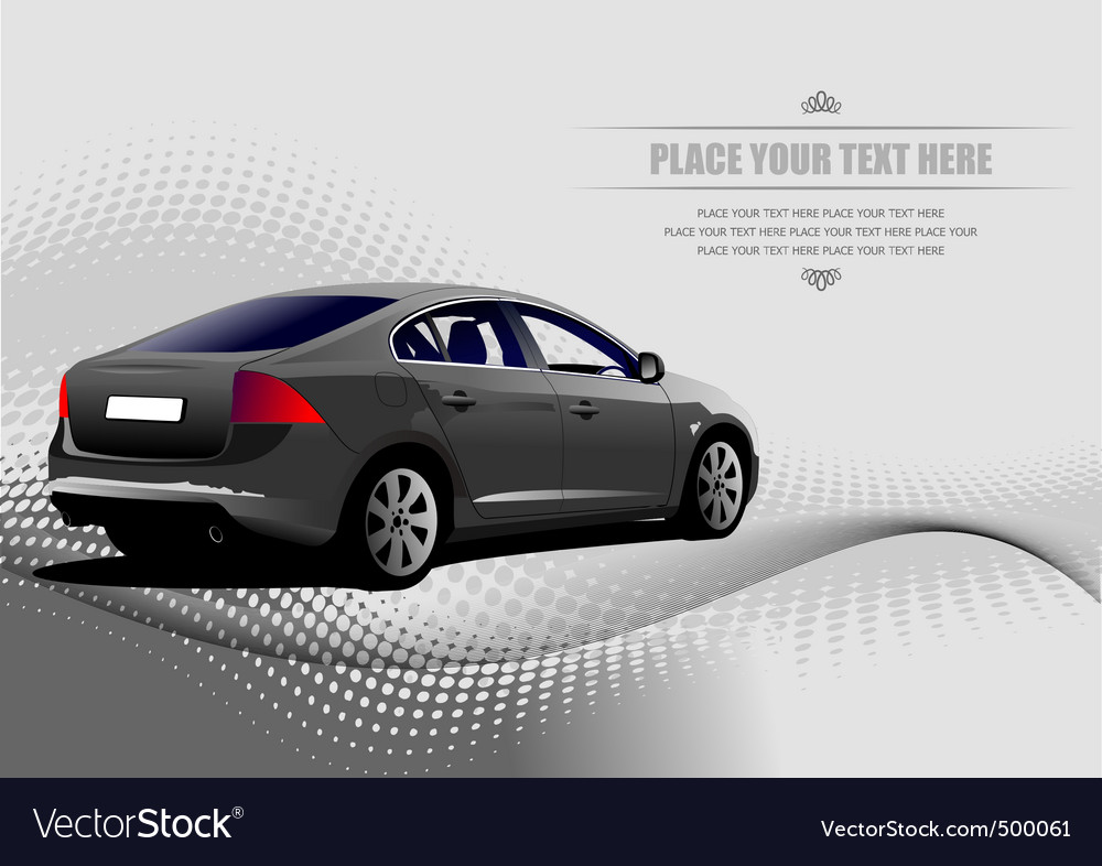 Car background Royalty Free Vector Image - VectorStock