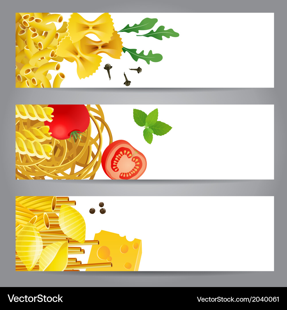 Pasta Royalty Free Vector Image - VectorStock