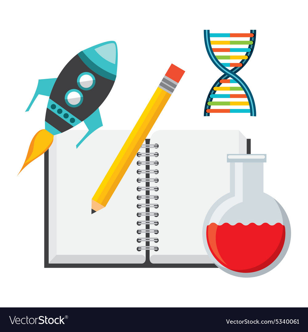 Science concept Royalty Free Vector Image - VectorStock