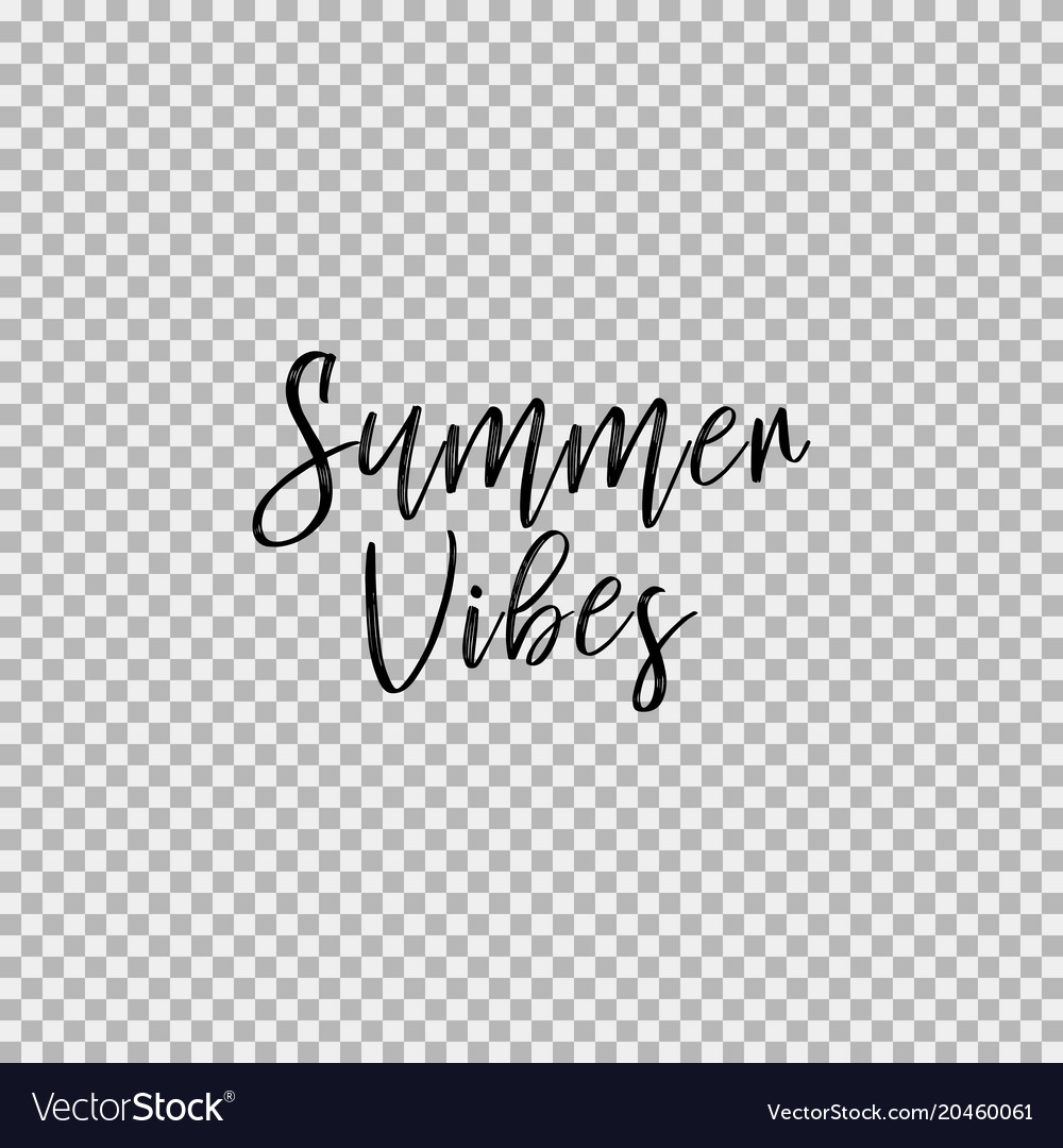 Download Summer vibes transparent background Royalty Free Vector