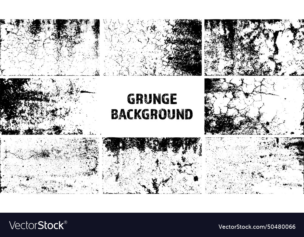 Grunge overlay texture old dirty concrete Vector Image